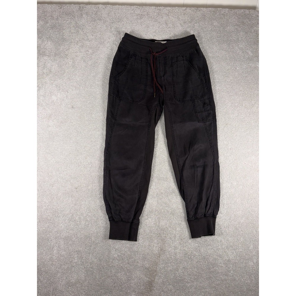anthropologie nomad joggers xs dark‎ gray lyocell